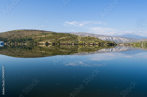Lake Mladost, near city of Veles, Macedonia