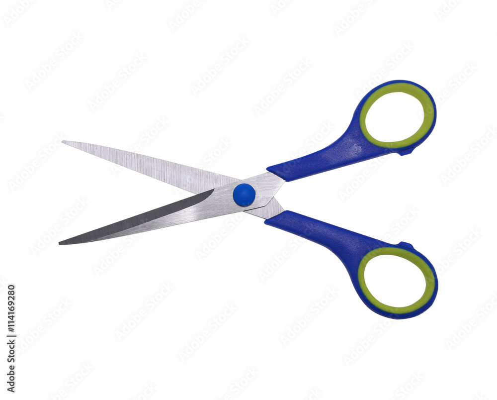 scissors on white background with clipping path scissors on white background with clipping path