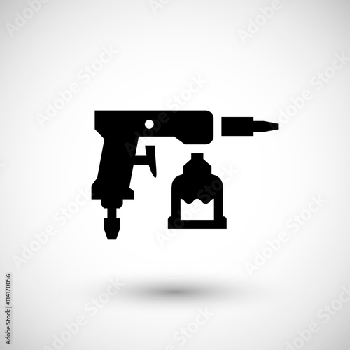 Paint gun icon