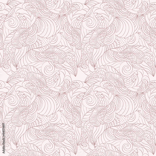 vector floral seamless pattern background