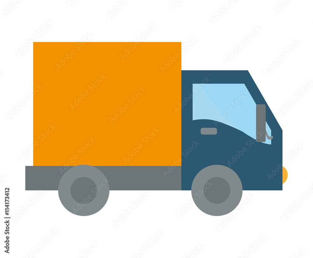 truck icon. delivery design. vector graphic truck icon. delivery design. vector graphic