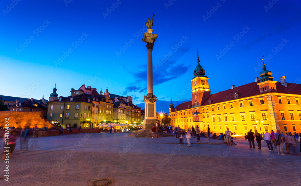 Fototapeta premium Warszawa w Polsce