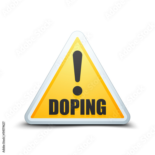 Doping Exclamation triangle sign