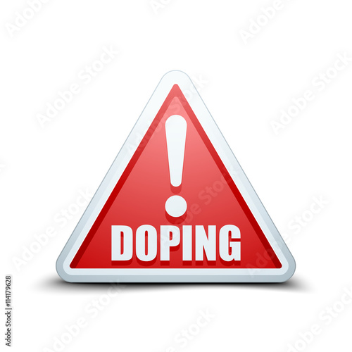 Doping Exclamation triangle sign