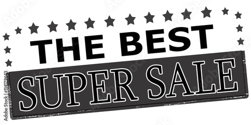 The best super sale