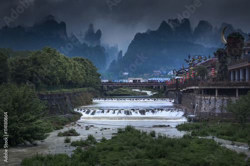 he river in The province of Hunan China
