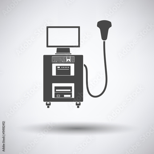 Ultrasound diagnostic machine icon