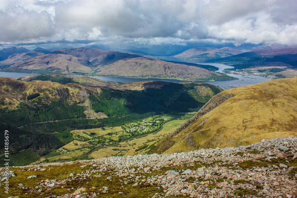 View from Ben Nevis