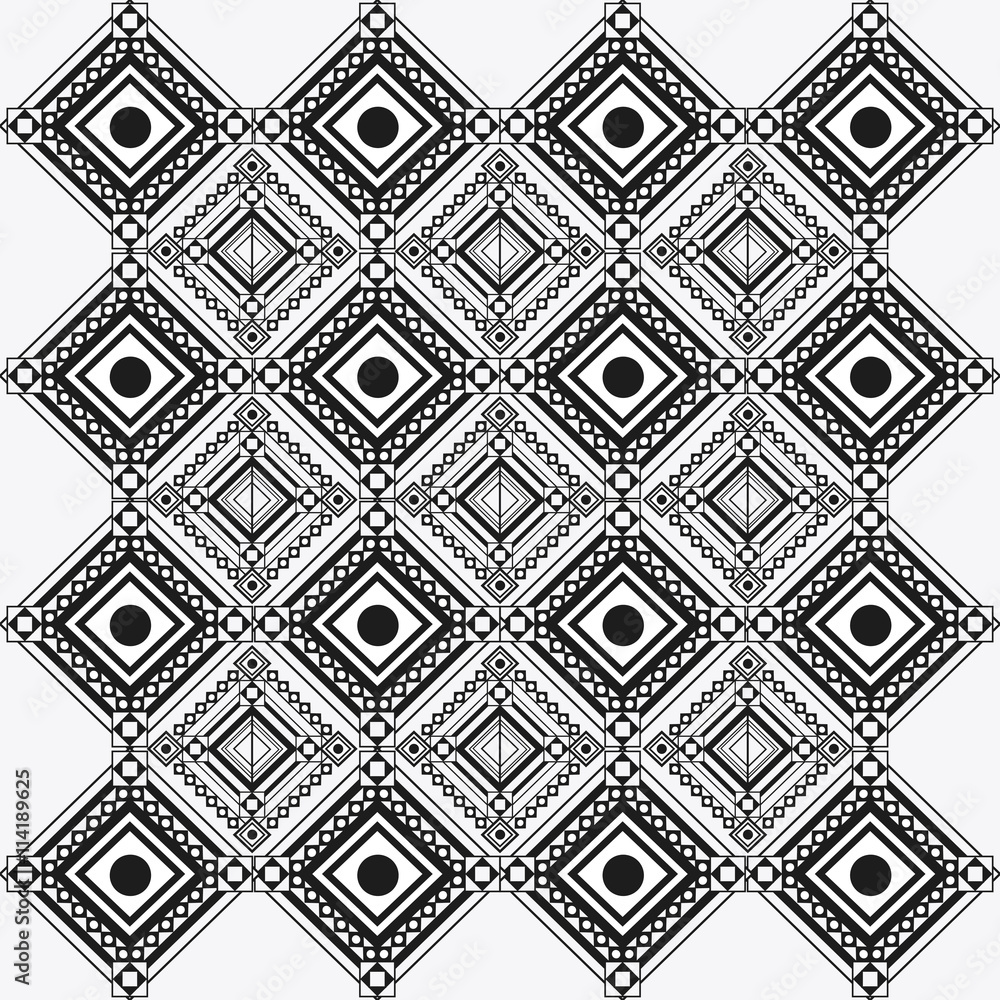 Tribal design. black and white abstract figure. vector graphic Tribal design. black and white abstract figure. vector graphic