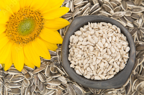 Rich and nutritious sunflower seeds
