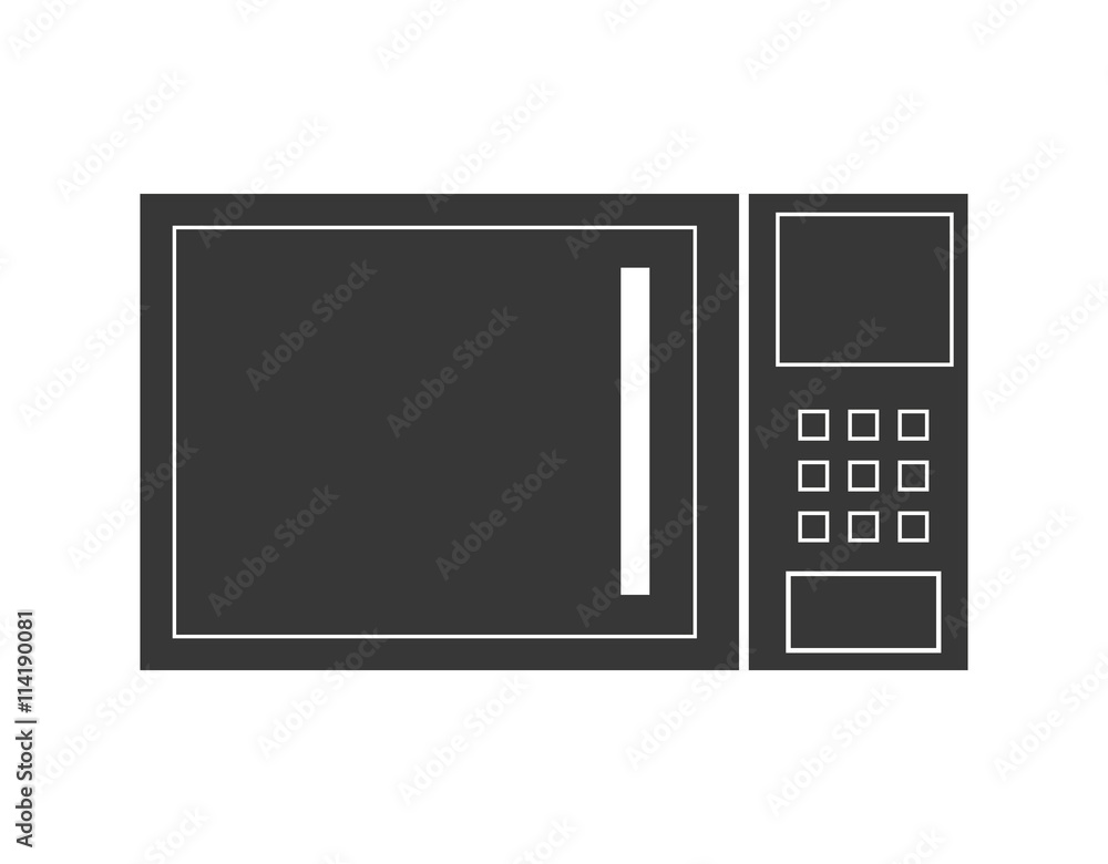 oven icon. Appliance design. Vector graphic oven icon. Appliance design. Vector graphic
