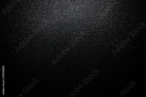 Black leather texture closeup.