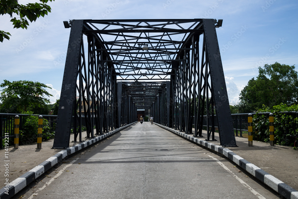 Iron Bridge at Chiang Mai