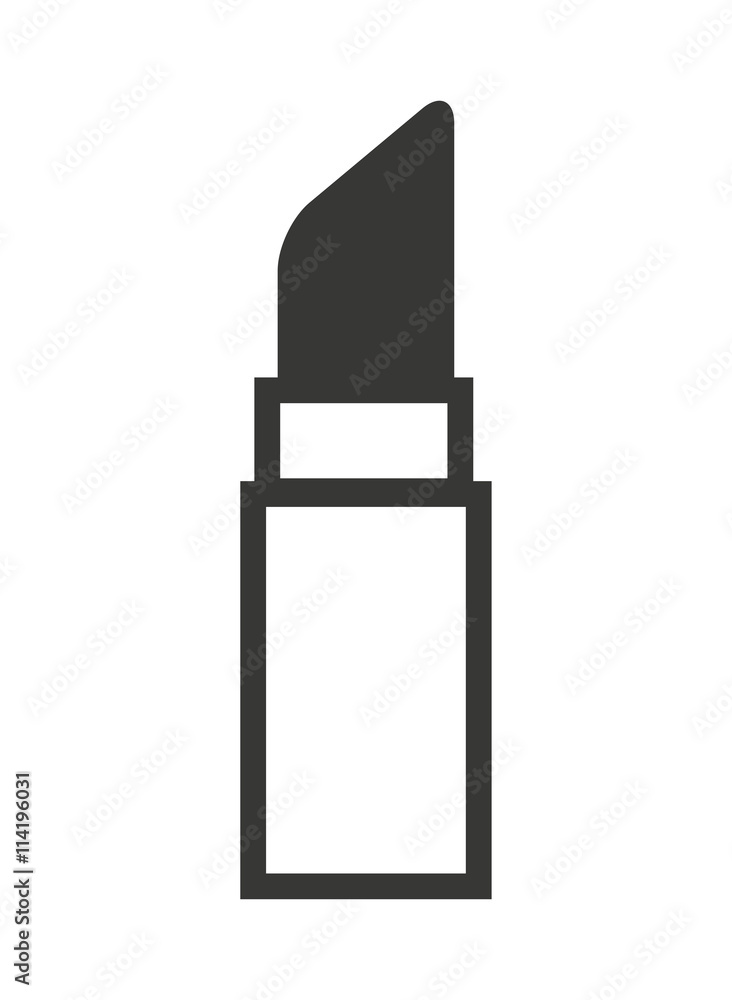 makeup lipstick isolated icon design makeup lipstick isolated icon design