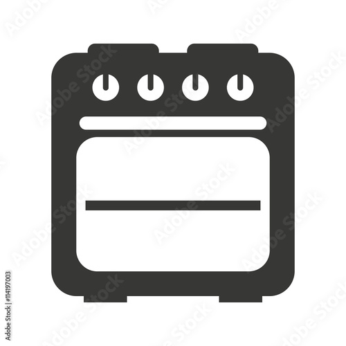 oven isolated icon design