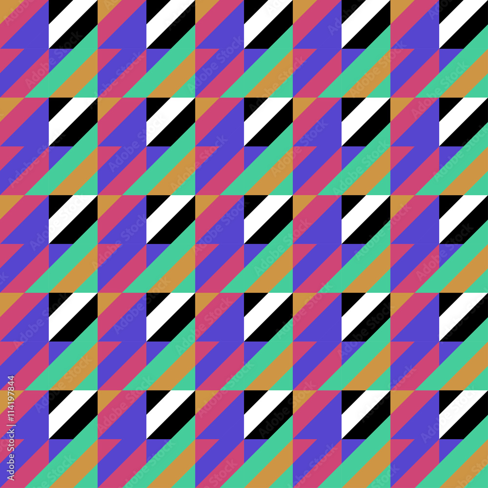 Colorful abstract square pattern background. Repeating geometric shapes. Abstract seamless patterns Colorful abstract square pattern background. Repeating geometric shapes. Abstract seamless patterns