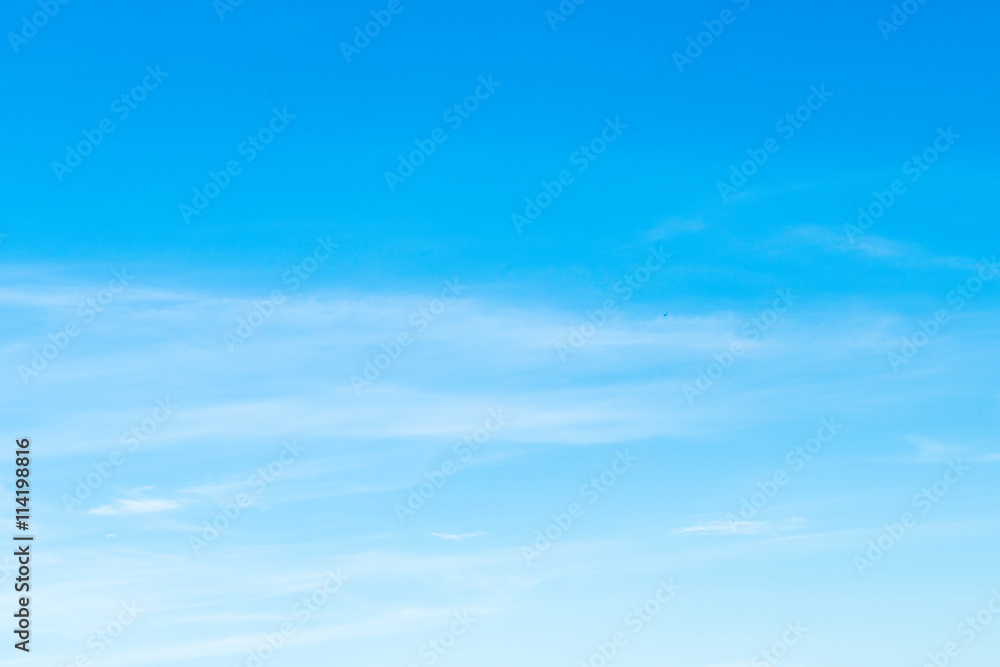 Fototapeta premium Blue sky with clouds