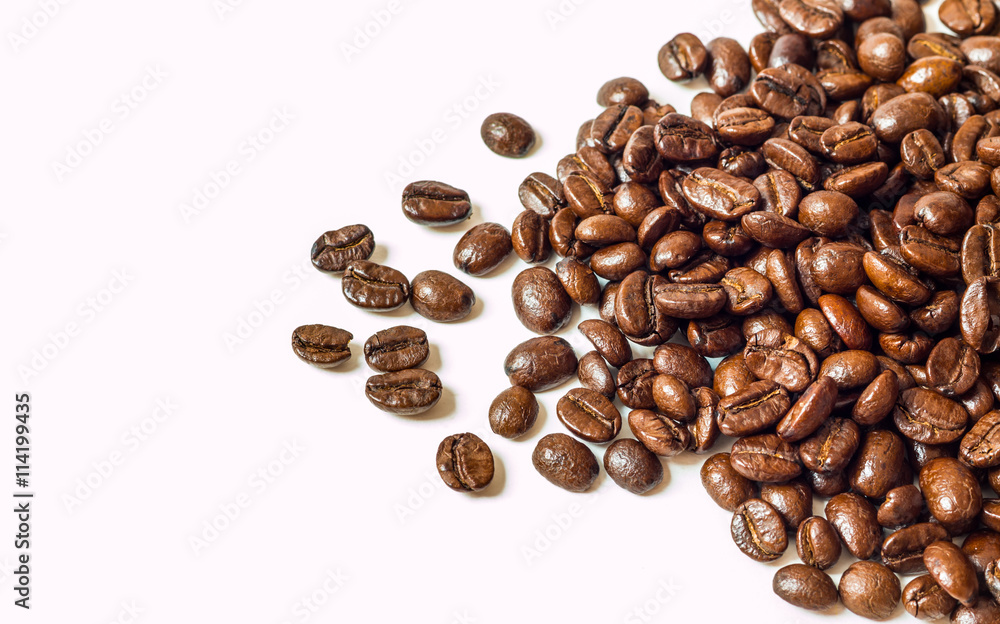 Naklejka premium Coffee beans