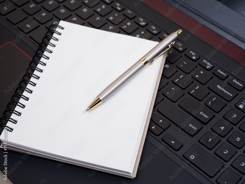 Pen on notebook 3 Pen on notebook 3