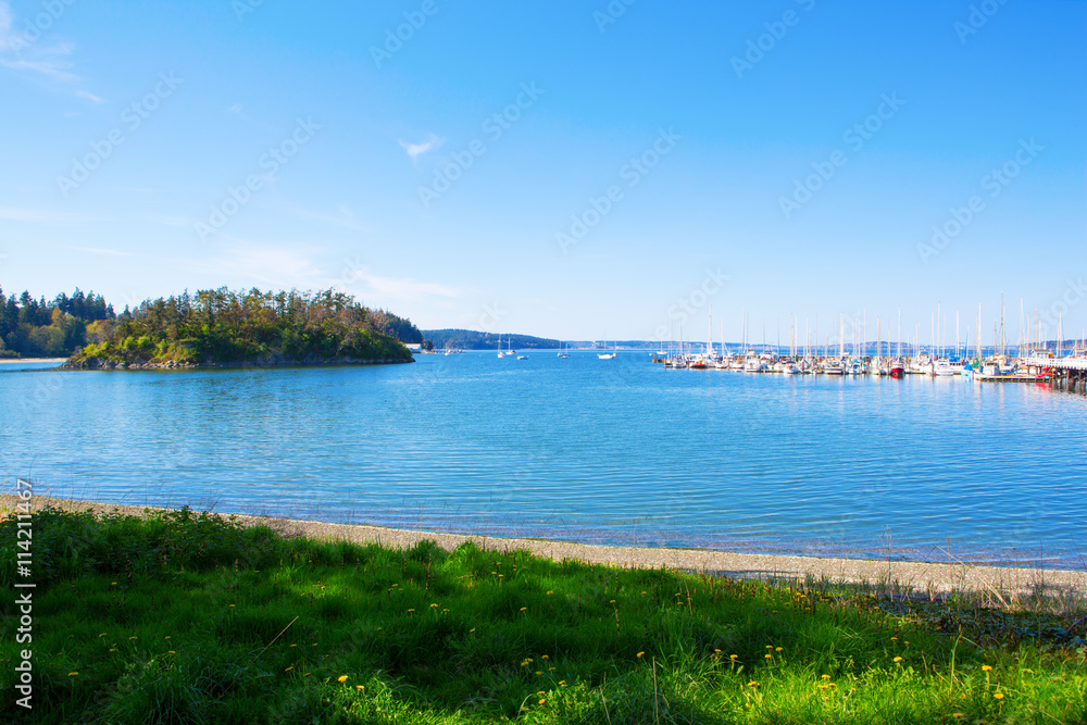 Mystery Bay, Marrowstone island. Olympic Peninsula. Washington State.