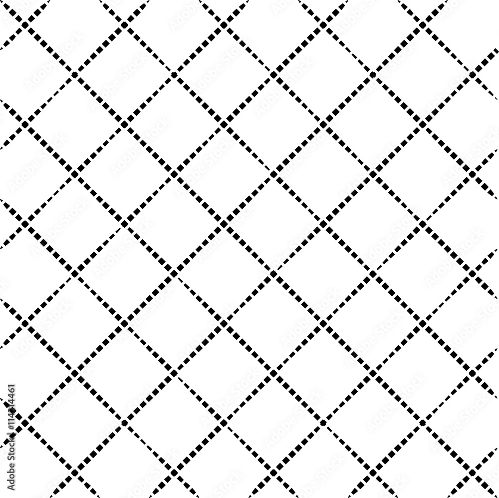 Black and white square pattern background. Repeating diamond shapes.  Abstract seamless patterns. Stock Vector | Adobe Stock