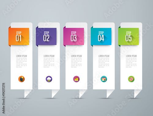 Infographic design vector and business icons.