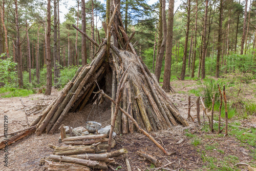 improvoised shelter © shaunwilkinson