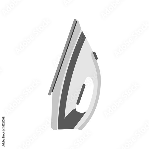 Iron flat icon.