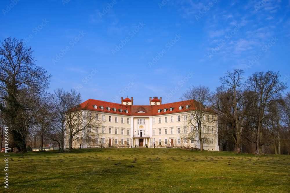 Luebbenau Schloss - Luebbenau castle in Brandenburg
