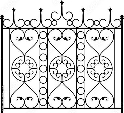 Wrought Iron Gate, Door, Fence, Window, Grill, Railing Design