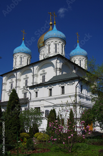 MOSCOW, RUSSIA - MAY, 2016: Novospassky Monastery in spring day © Natalia Sidorova