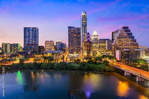Austin Texas Skyline © SeanPavonePhoto