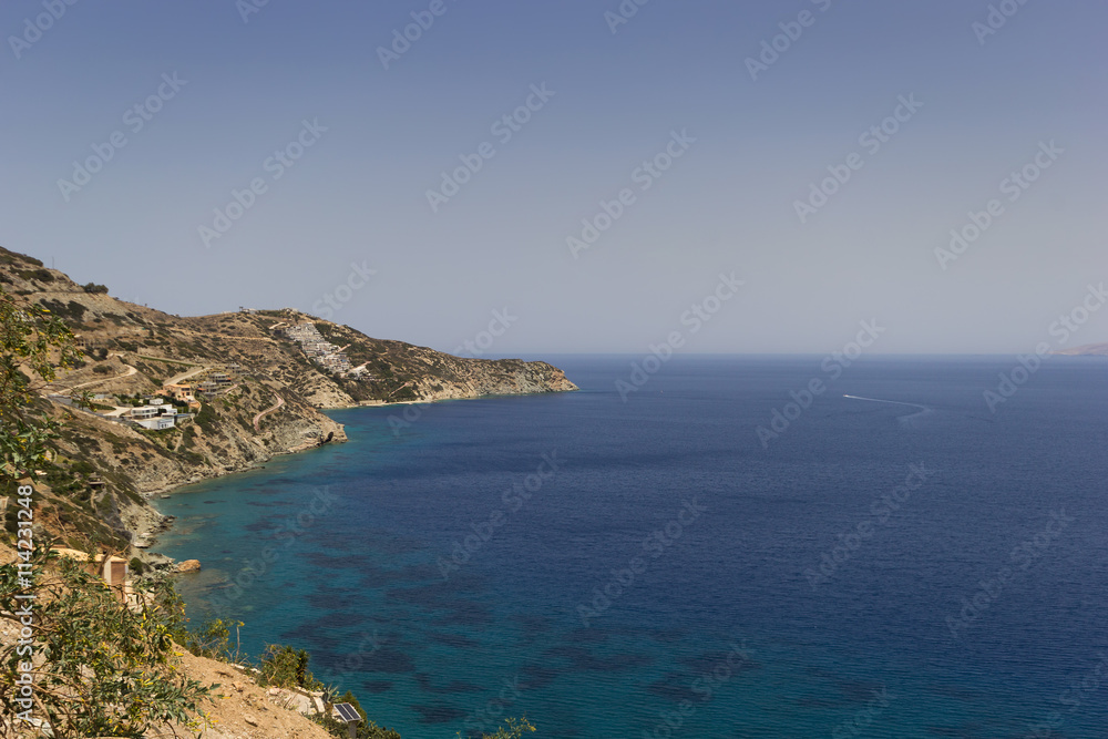 The coast capital Heraklion Crete