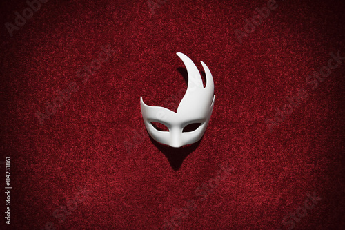 Mask on the wall
