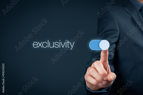 Exclusivity