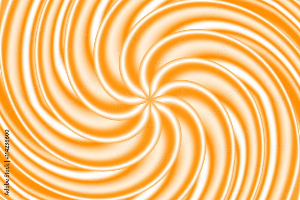 Illustration of a moving orange and white star Illustration of a moving orange and white star