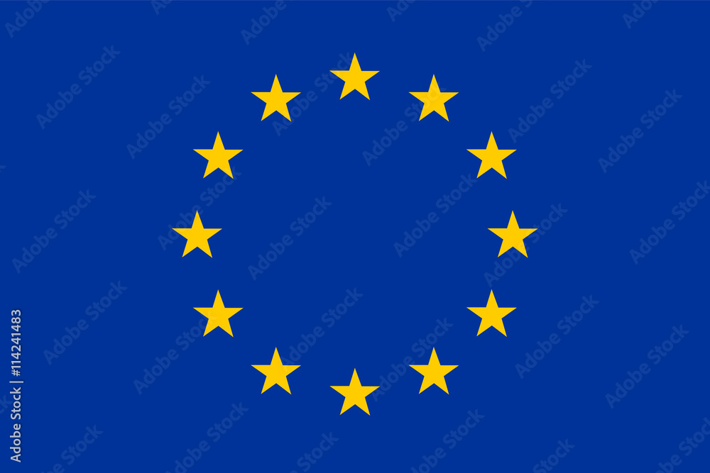 vector image european flag eu vector image european flag eu