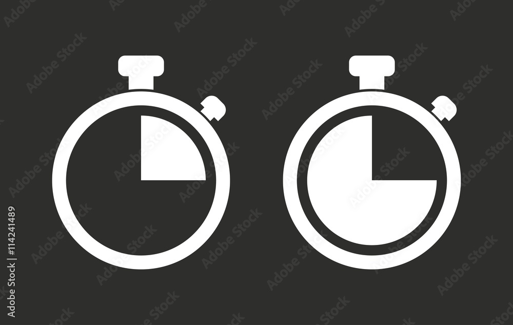 Stopwatch - vector icon. Stopwatch - vector icon.
