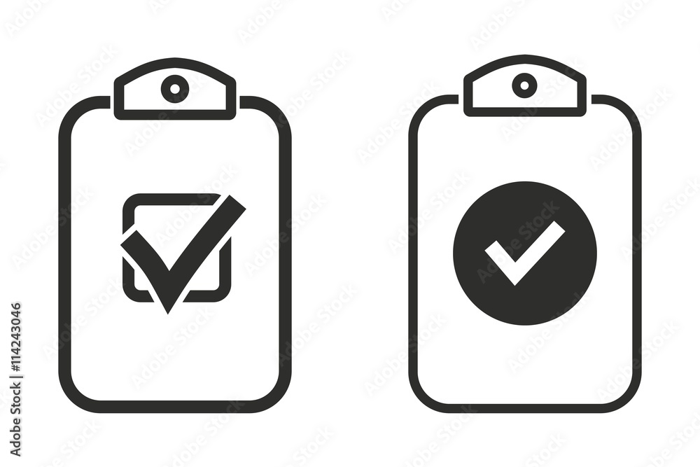 Clipboard - vector icon. Clipboard - vector icon.