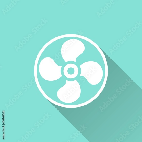 Fan - vector icon.