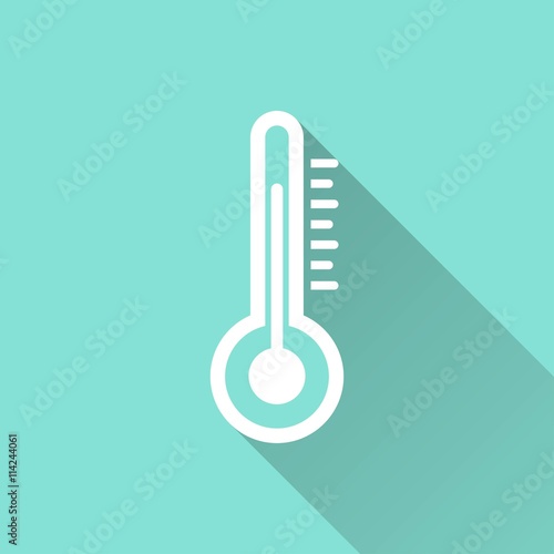Thermometer - vector icon.