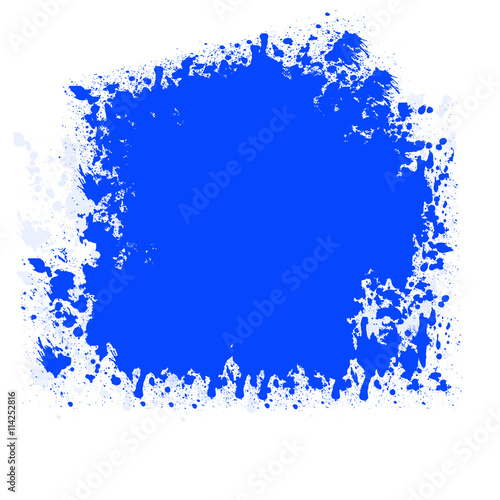 Abstract painted ink and watercolor,color splatter for use in brushes or background for abstract creative work in many kind of pattern isolated on white background