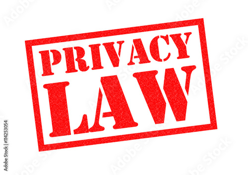 PRIVACY LAW Rubber Stamp