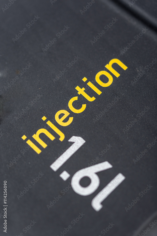 Fototapeta premium Injection 1.6l