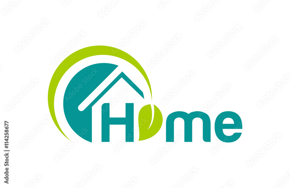 eco home business company logo eco home business company logo
