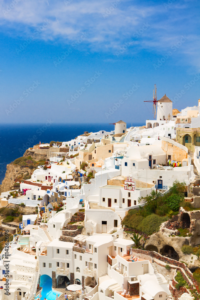 Oia, traditional greek village