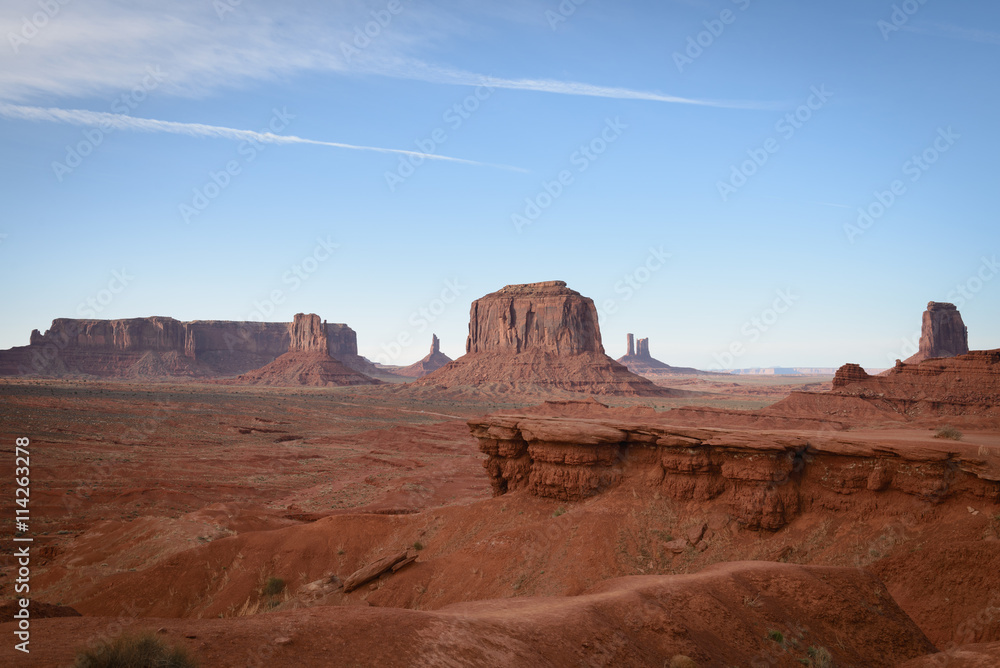 Monument Valley, Tribal Park, Arizona, Utah, USA Monument Valley, Tribal Park, Arizona, Utah, USA
