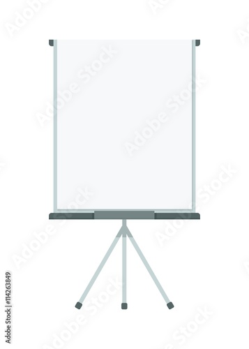 blank vertical flip chart