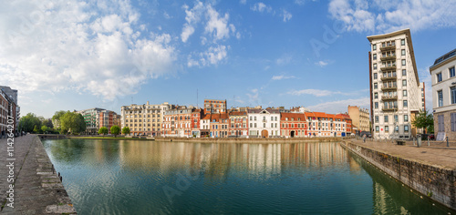 Quai du Wault in Lille France