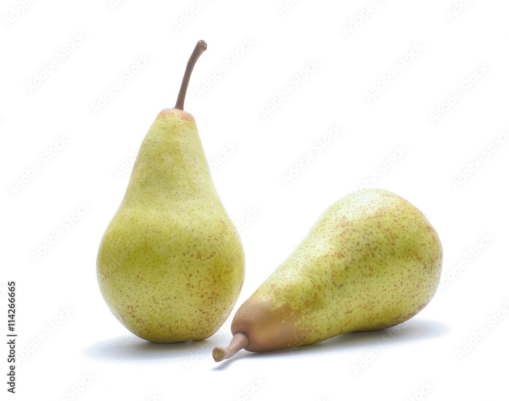 Pears isolated on white background Pears isolated on white background